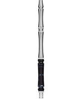 Moze Stainless Steel Mouthpiece - Wavy Black - - Moze